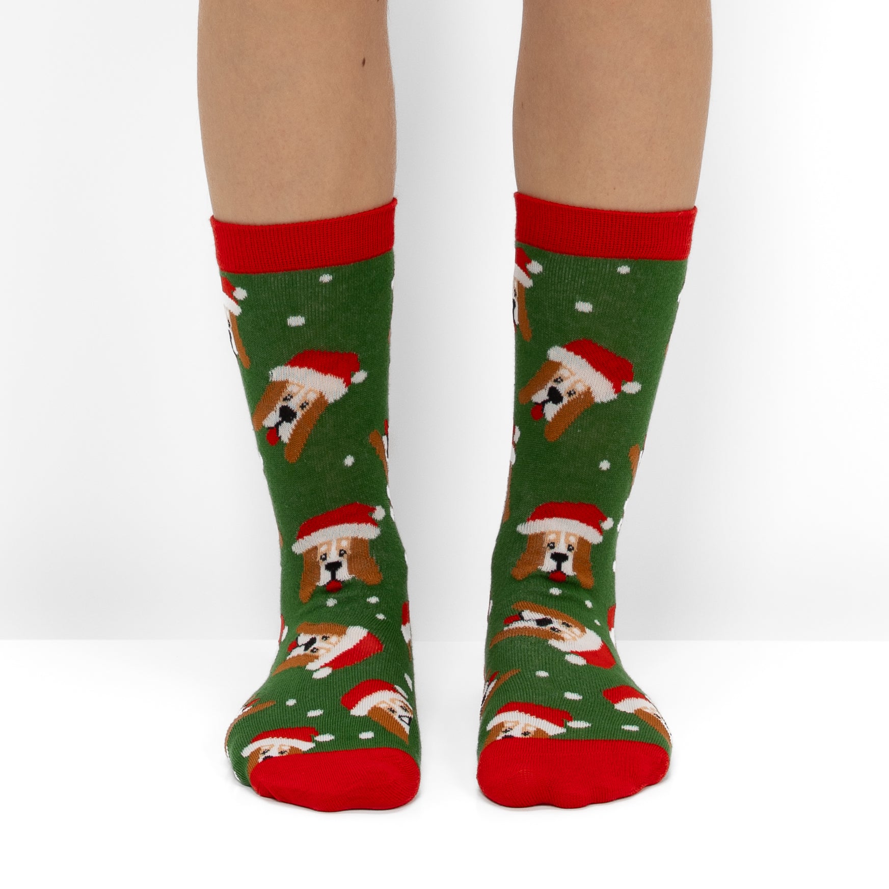 Pack de 2 Pares de Calcetines Divertidos de Navidad para Mujer