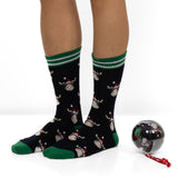 Bola de Navidad con 2 pares de Calcetines para Hombre