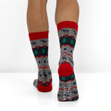 Bola de Navidad con 2 pares de Calcetines para Hombre