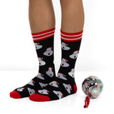 Bola de Navidad con 2 pares de Calcetines para Hombre