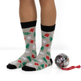 Bola de Navidad con 2 pares de Calcetines para Hombre