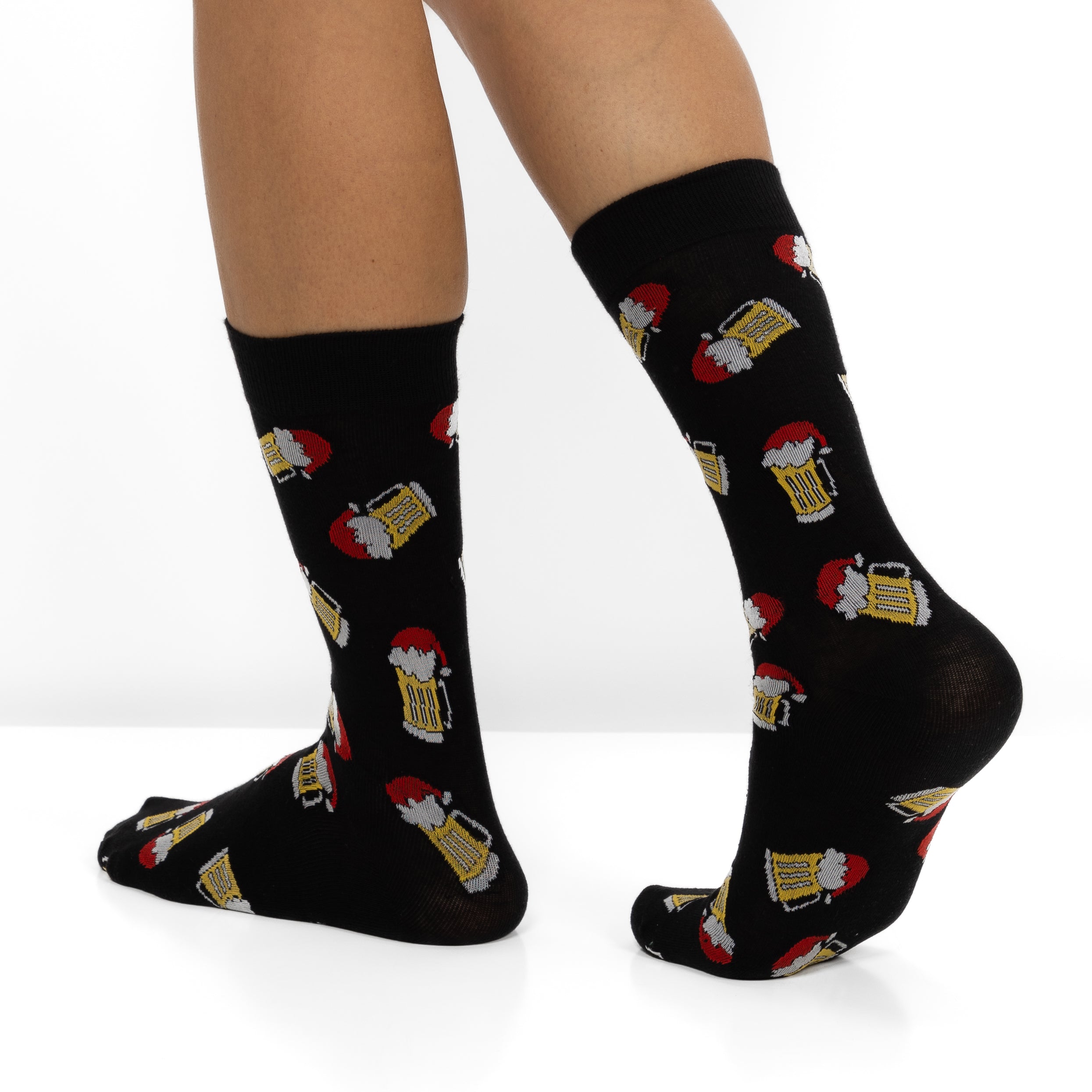 Calendario de Adviento de Navidad para Hombre - Papá Noel (Pack 12 pares)