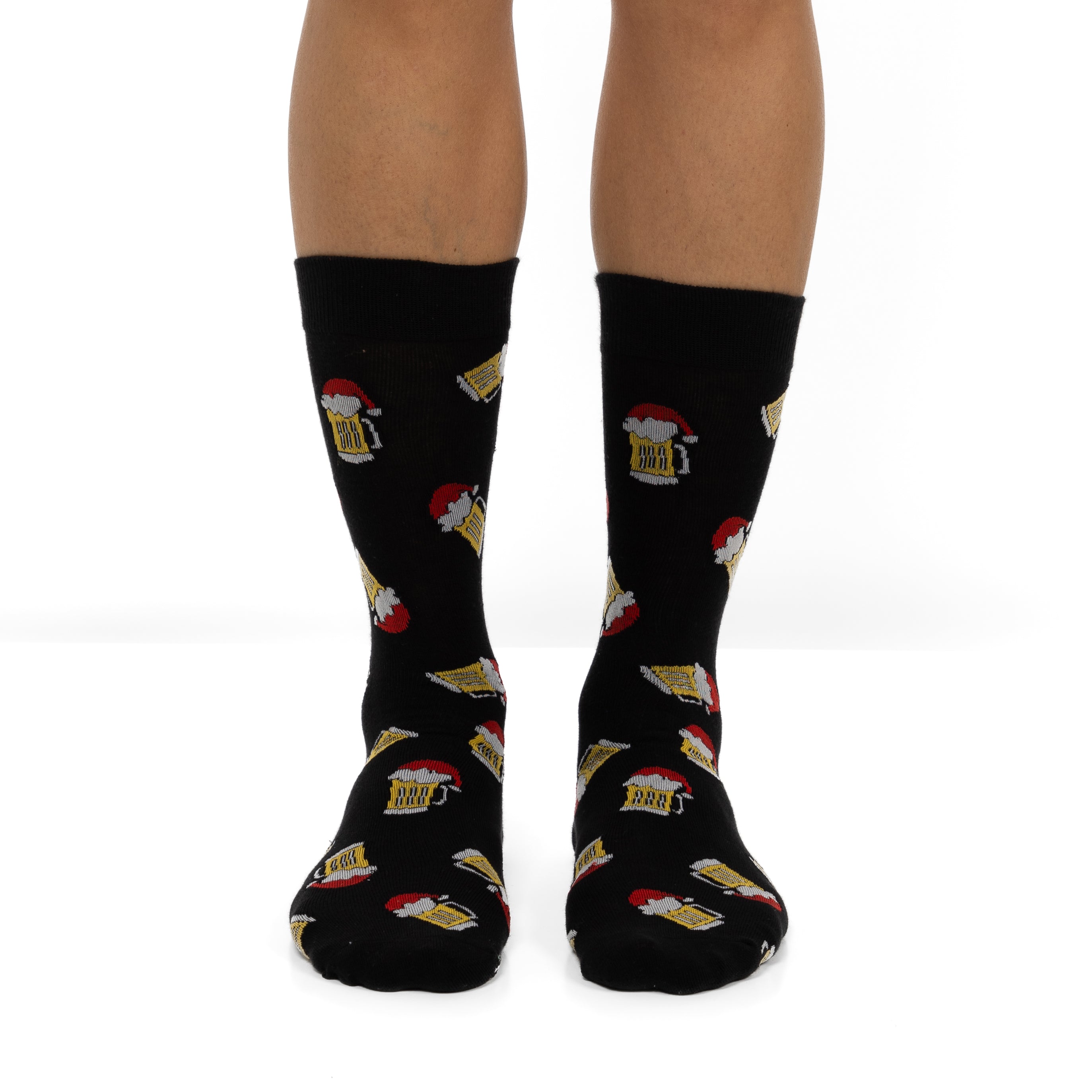 Calendario de Adviento de Navidad para Hombre - Papá Noel (Pack 12 pares)