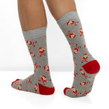 Calendario de Adviento de Navidad para Hombre - Papá Noel (Pack 12 pares)