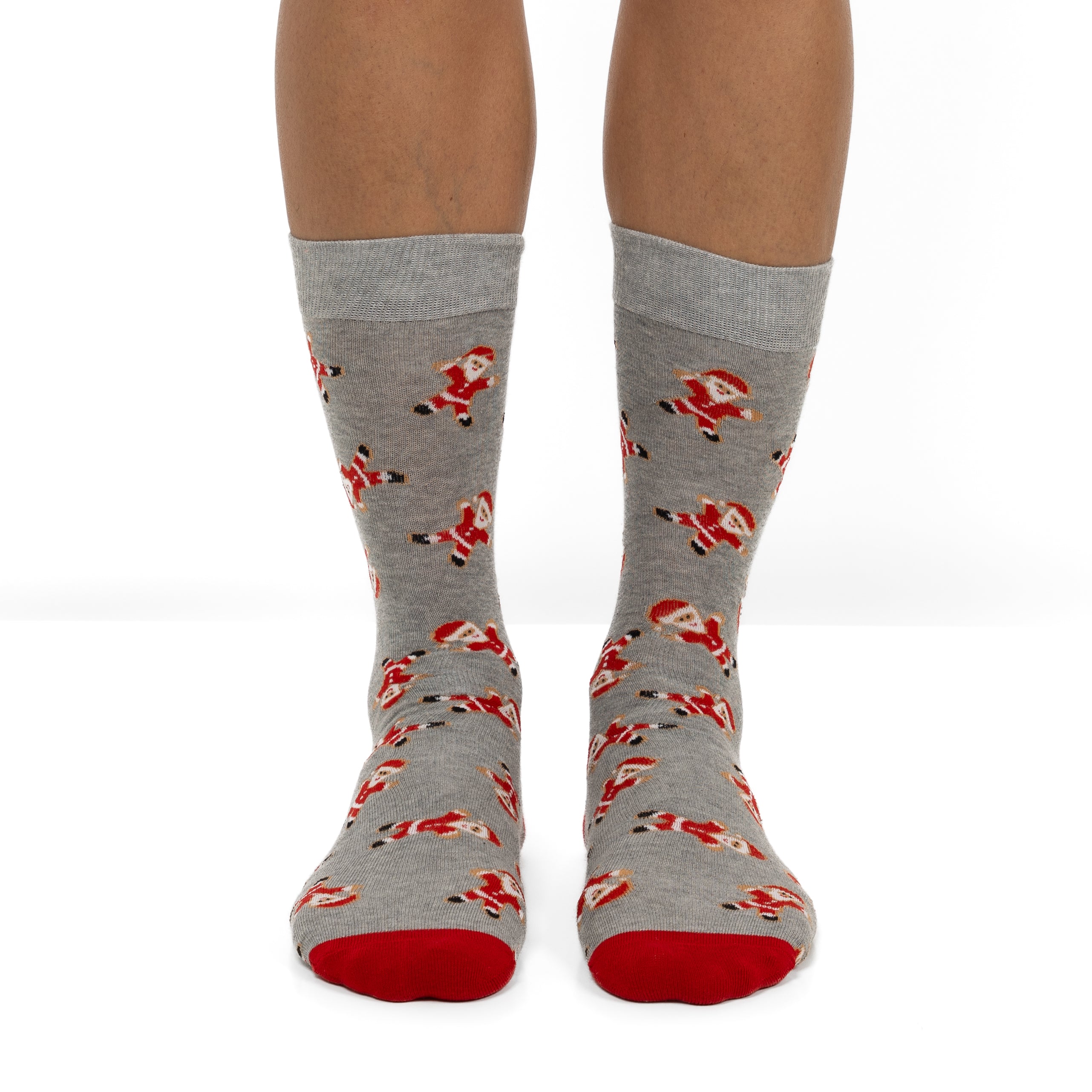 Calendario de Adviento de Navidad para Hombre - Papá Noel (Pack 12 pares)