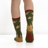 Bola de Navidad con 2 pares de Calcetines para Mujer