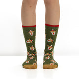 Bola de Navidad con 2 pares de Calcetines para Mujer