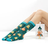 Caja de Regalo con 3 Pares de Calcetines de Navidad para Mujer