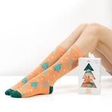 Caja de Regalo con 3 Pares de Calcetines de Navidad para Mujer