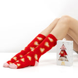 Caja de Regalo con 3 Pares de Calcetines de Navidad para Mujer