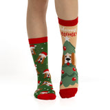 Pack de 2 Pares de Calcetines Divertidos de Navidad para Mujer