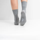 Calcetines “Silk Touch” • Para Diabéticos • Anti-Press • Bambú • Pack 3 • Gris Medio