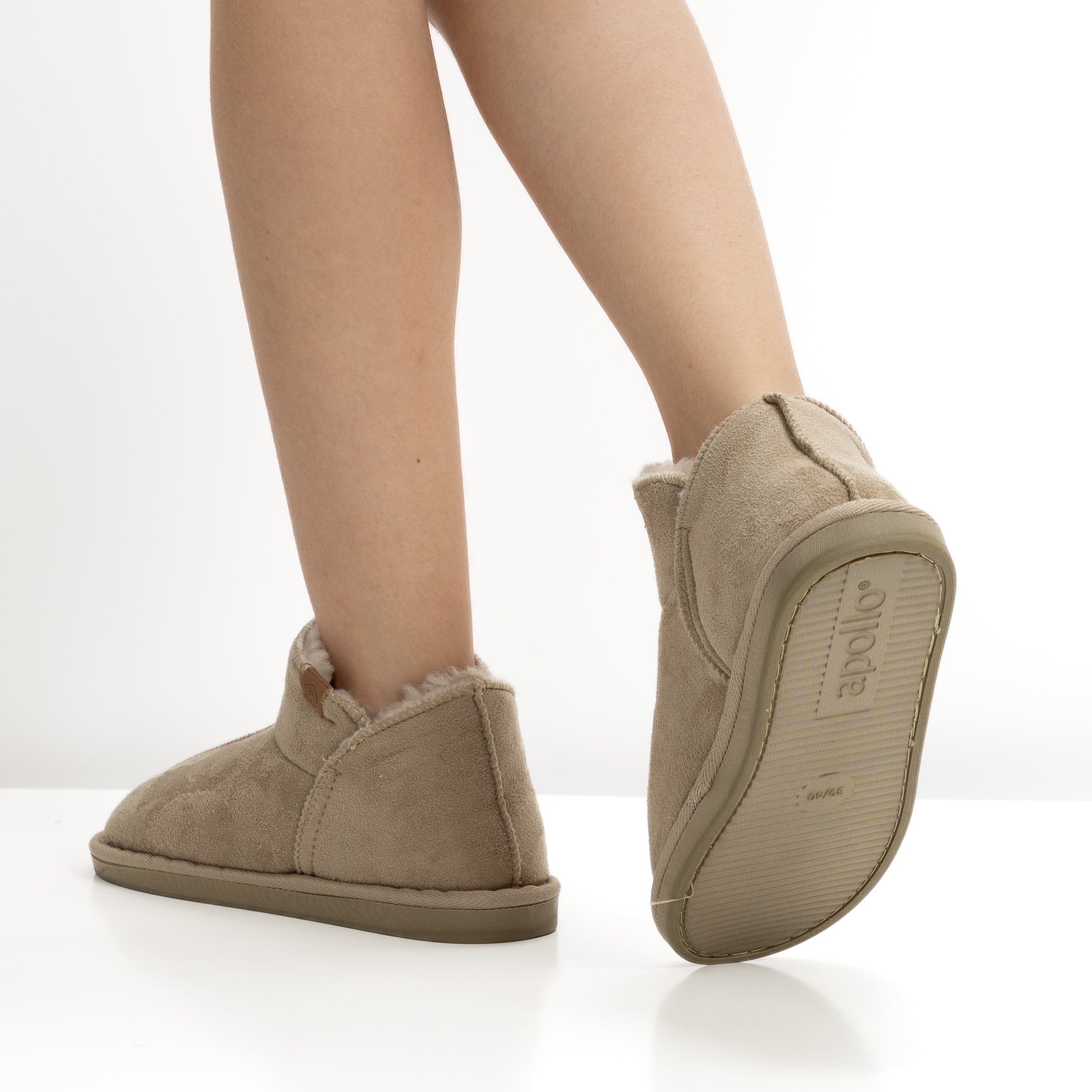 Botins em Camurça com Forro Polar