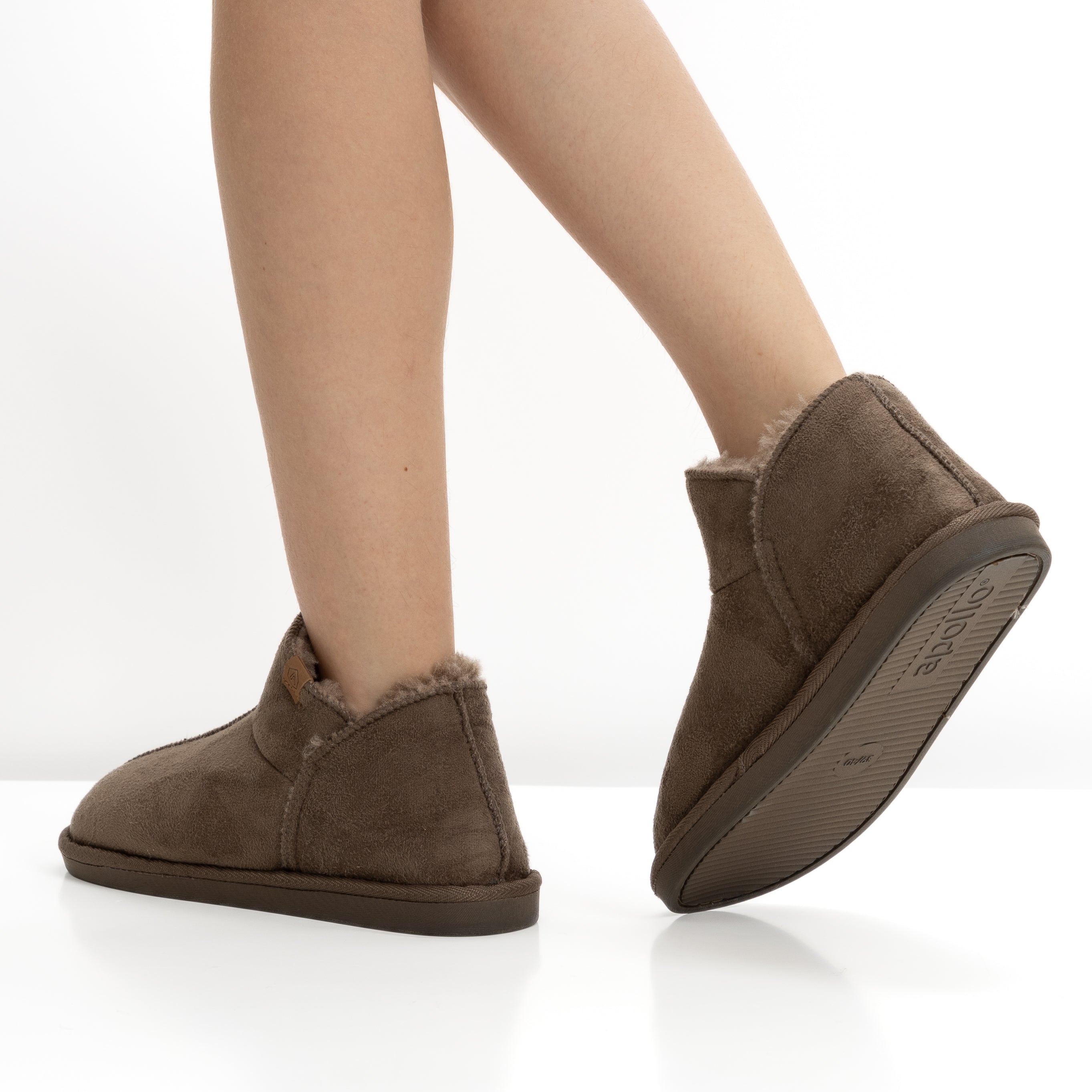 Botins em Camurça com Forro Polar