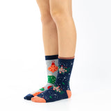 Bola de Navidad con 2 pares de calcetines mujer navideños