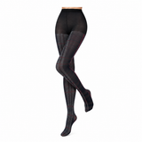 Pantis Mujer “Tartan Chic” • Estampado Escocés • 80 DEN • Verde