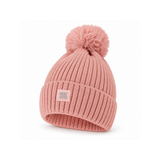 Gorro Térmico Heatkeeper TOG 1,9 com Pompom e Forro Polar • Rosa
