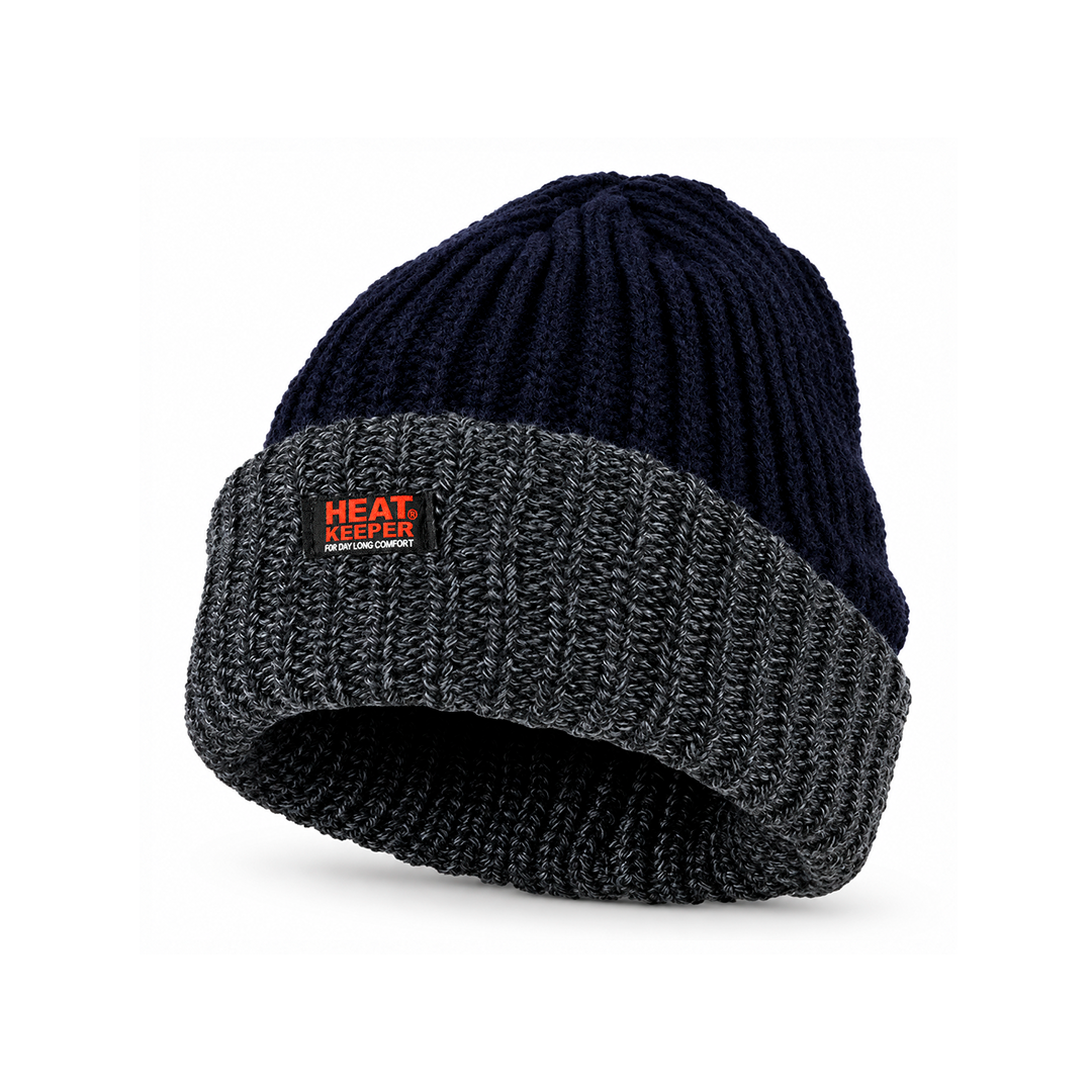 Gorro Térmico Heatkeeper TOG 3,4 com Forro Polar • Marinho