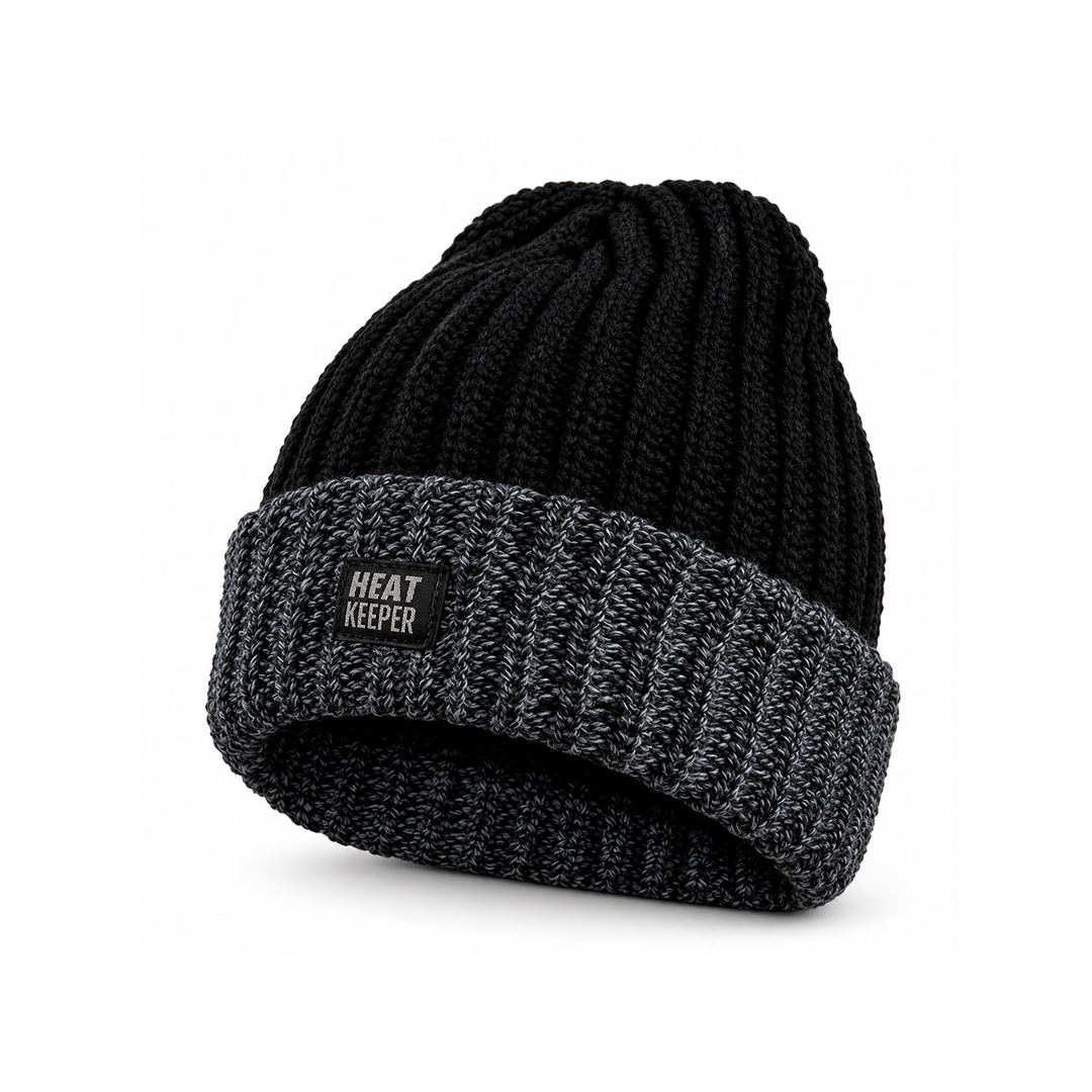 Gorro Térmico Heatkeeper TOG 3,4 com Forro Polar • Preto