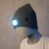 Gorro Térmico Heatkeeper c/ Luz LED 250 mAh Recarregável