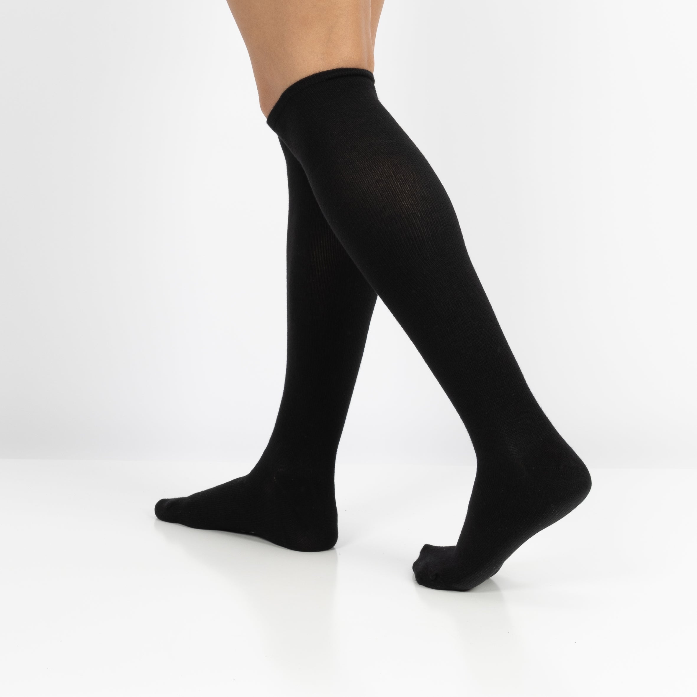 Pack de 2 pares de Calcetines de Compresión de Modal para viaje