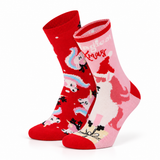 Calcetines de Navidad “Santa Unicorn” • Divertidos • Pack 2 Pares • Infantil