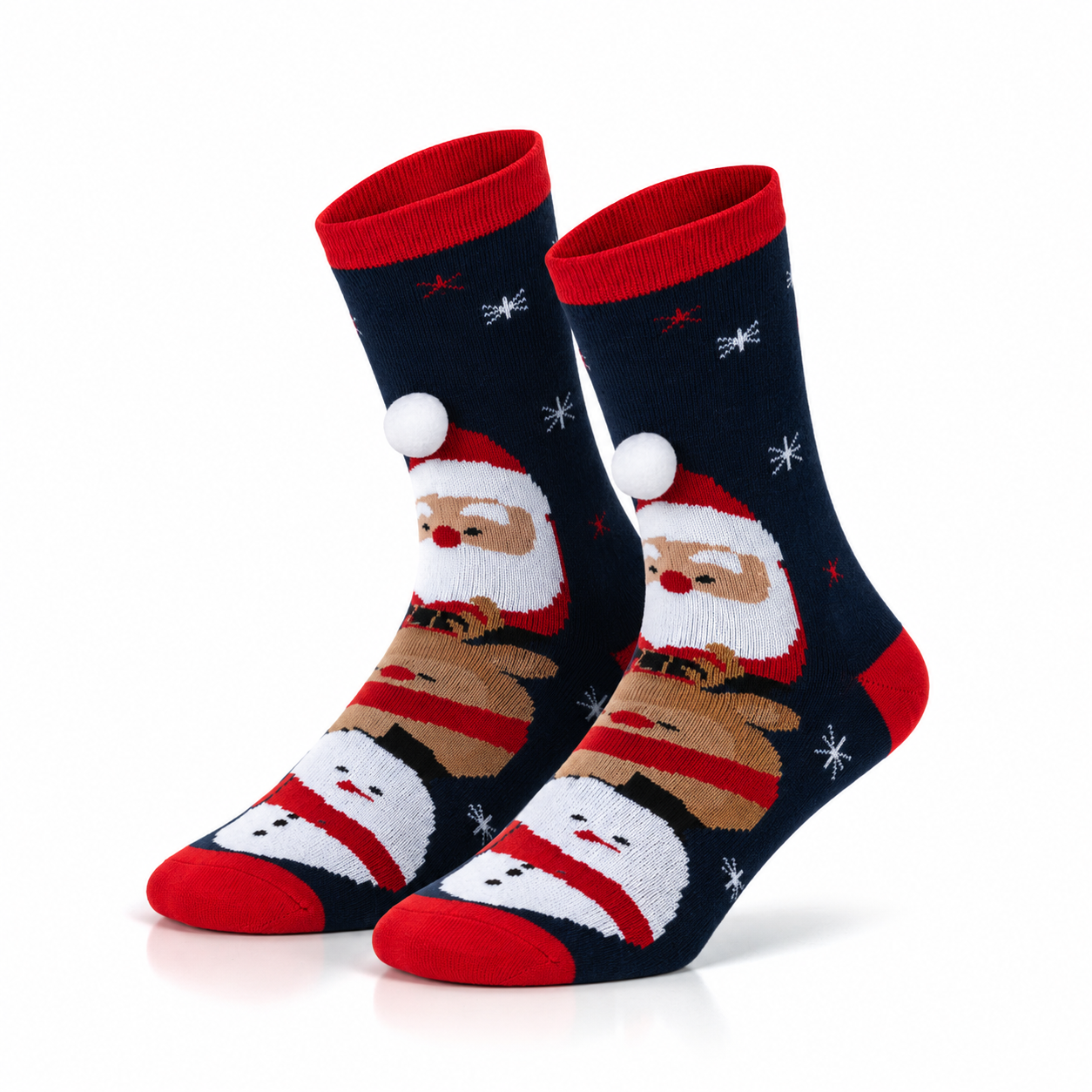 Calcetines de Navidad “Santa's Night” • Antideslizantes 3D • Infantil