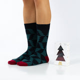 Paquete 3 Pares Calcetines Navidad para Hombre en Caja Regalo