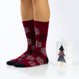 Paquete 3 Pares Calcetines Navidad para Hombre en Caja Regalo