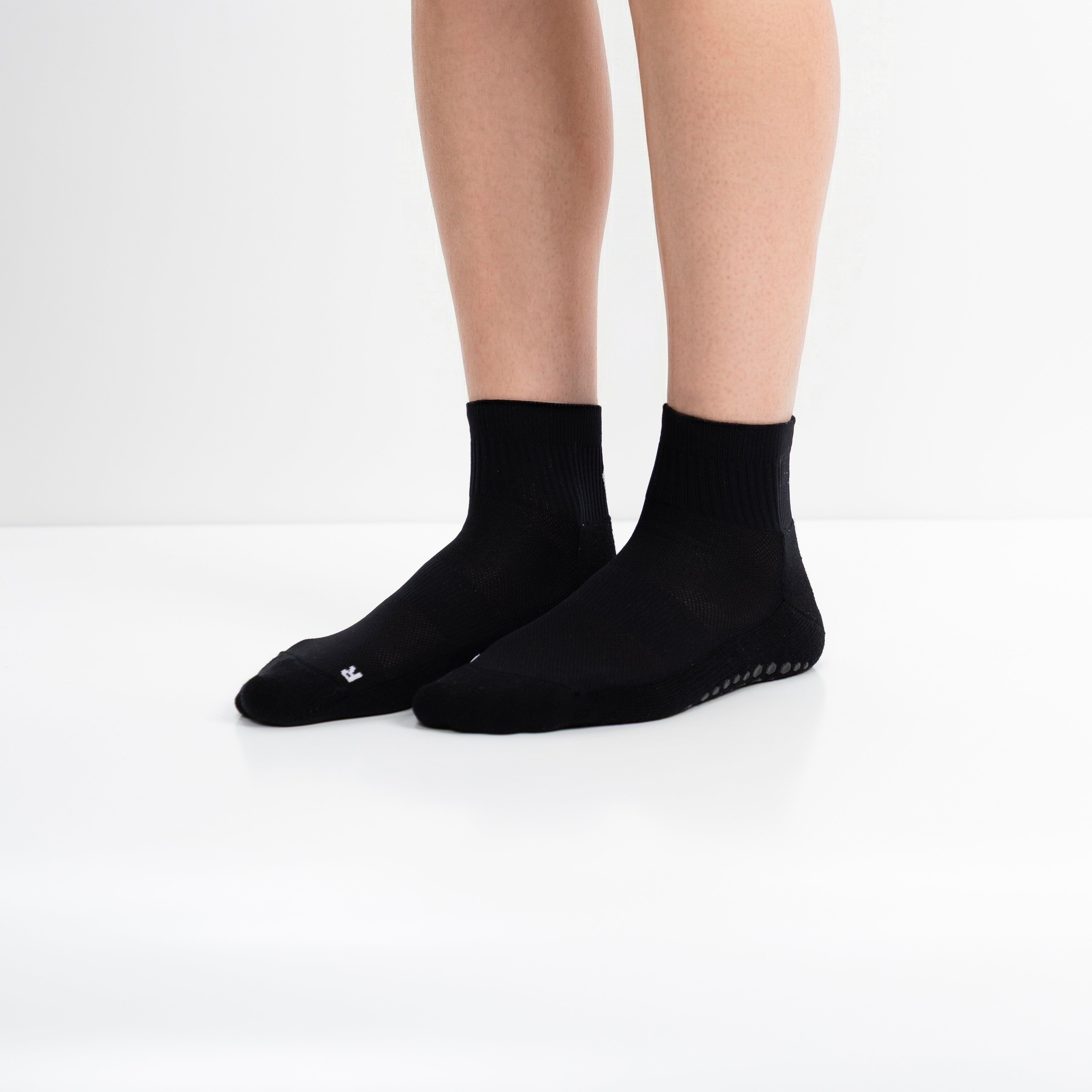 Calcetines Pilates & Yoga “Grip Balance” • Estabilidad y Seguridad • Pack 3 Pares • Negro