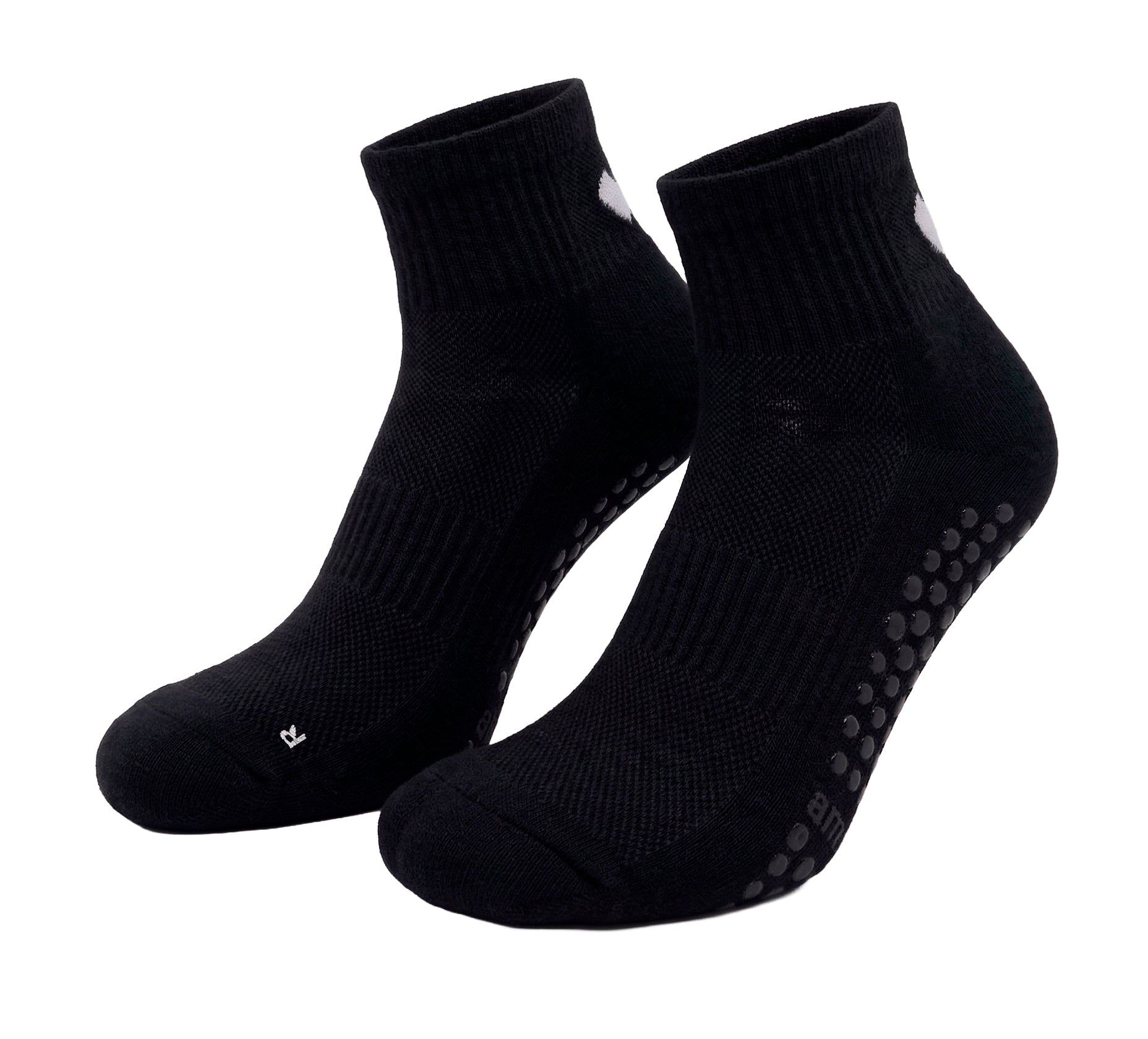 Calcetines Pilates & Yoga “Grip Balance” • Estabilidad y Seguridad • Pack 3 Pares • Negro