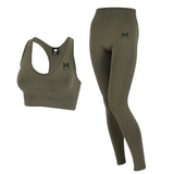 Pack Leggings + Top de Desporto Tecido Técnico