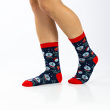 Bola de Navidad con 2 pares de calcetines mujer navideños