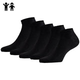 Pack 5 Pares Meias Curtas Basic Preto