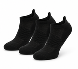 Meias Curtas “Silk Touch” SPORT ● Suavidade Extrema Bambu ● Pack 3 Pares ● Preto