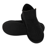 Botas de casa em camurça para mulher, quentes e confortáveis, com sola antiderrapante. Perfeitas para os dias frios de inverno.