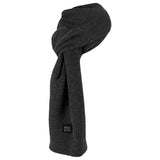 Cachecol térmico de malha Heatkeeper , cinza escuro, ideal para inverno e atividades ao ar livre