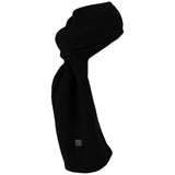 Cachecol térmico de malha Heatkeeper para homem, preto, ideal para inverno e atividades ao ar livre.