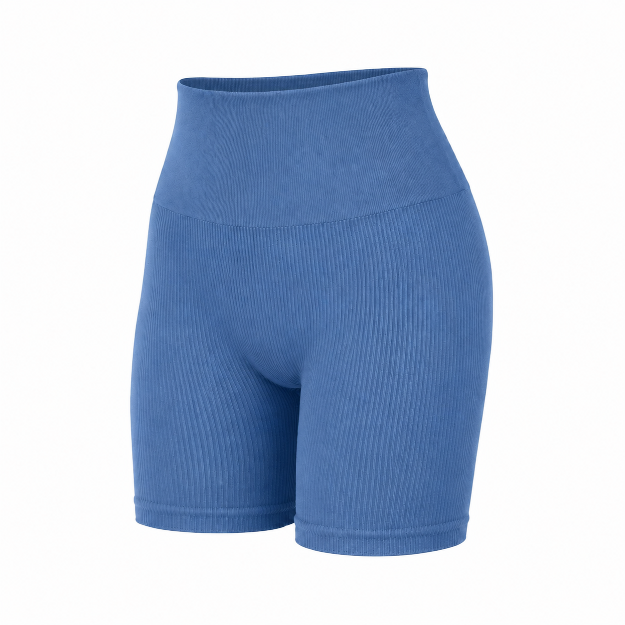 Shorts canalé • Confort • azul denim
