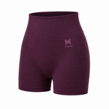 Shorts cortos deportivos • Confort y efecto moldeador • burdeos