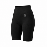 Shorts deportivos • Confort y efecto moldeador • Negro