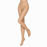 Pantis “Fishnet” • Rejilla Fina • Beige