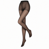 Pantis “Dainty Dots” • Estampado de Topitos • 40 DEN • Negro
