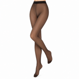 Pantis “Satin” • Lisos con Acabado Satinado • Pack 2 • 20 DEN • Marrón