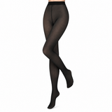 Pantis Mujer “Thermal Illusion” • Térmicos con Efecto Transparente • Negro