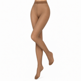 Pantis “Satin” • Lisos con Acabado Satinado • Pack 2 • 20 DEN • Beige Médio