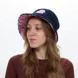 Sombrero Bucket de Navidad reversible