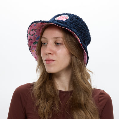 Sombrero Bucket de Navidad reversible