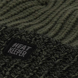 Gorro térmico Heatkeeper para homem, com forro polar macio e malha canelada. TOG 3.4, quente, confortável e perfeito para atividades ao ar livre no inverno.