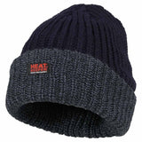 Gorro térmico Heatkeeper para homem, com forro polar macio e malha canelada. TOG 3.4, quente, confortável e ideal para atividades ao ar livre no inverno.